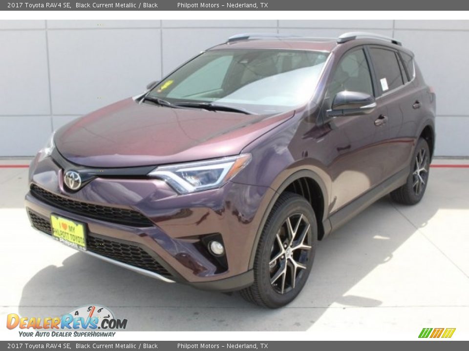 2017 Toyota RAV4 SE Black Current Metallic / Black Photo #4