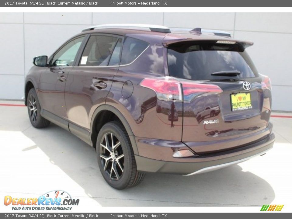 2017 Toyota RAV4 SE Black Current Metallic / Black Photo #6