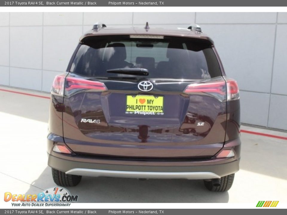 2017 Toyota RAV4 SE Black Current Metallic / Black Photo #7