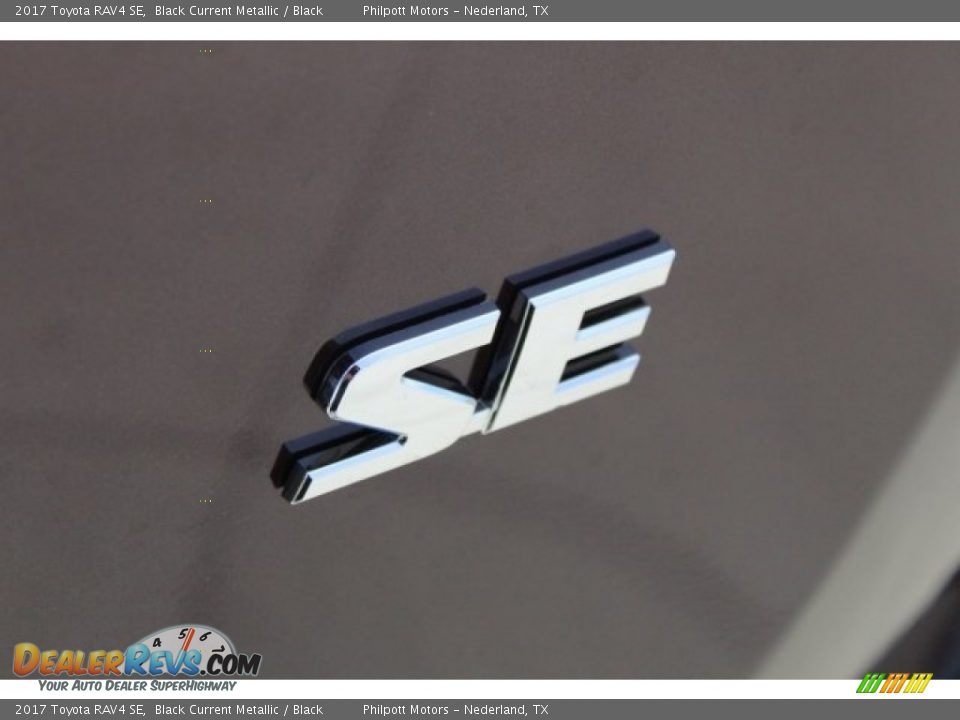 2017 Toyota RAV4 SE Black Current Metallic / Black Photo #9