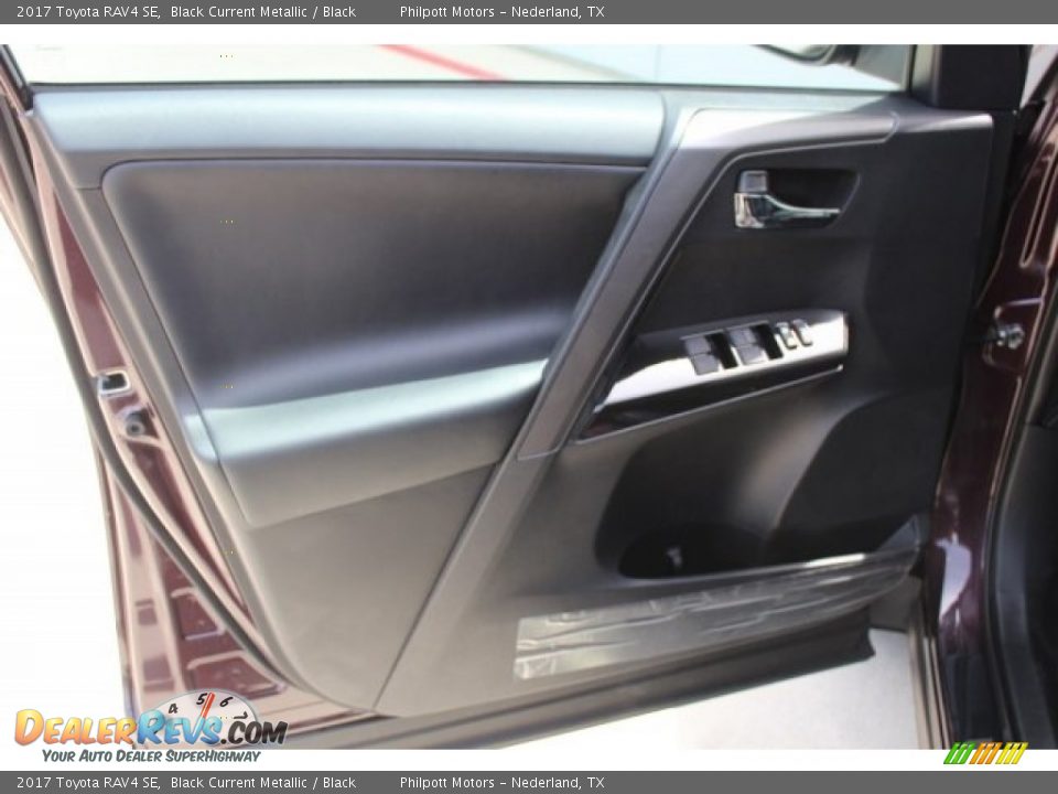 2017 Toyota RAV4 SE Black Current Metallic / Black Photo #10