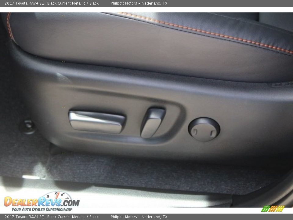 2017 Toyota RAV4 SE Black Current Metallic / Black Photo #13