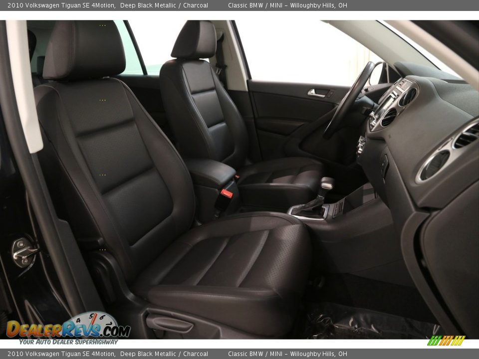 2010 Volkswagen Tiguan SE 4Motion Deep Black Metallic / Charcoal Photo #16