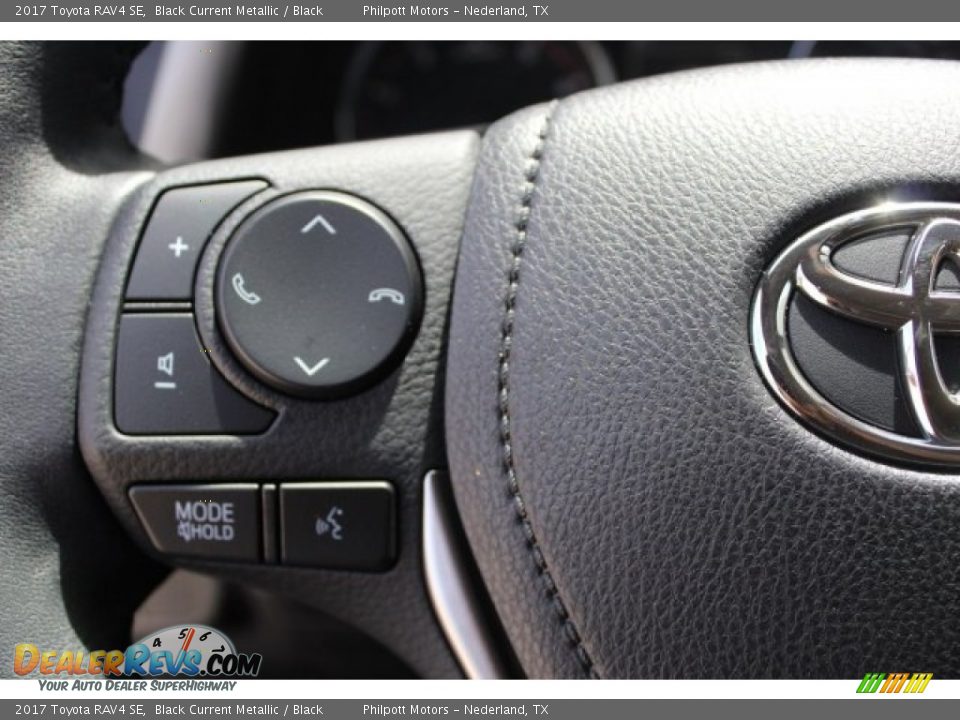 2017 Toyota RAV4 SE Black Current Metallic / Black Photo #18