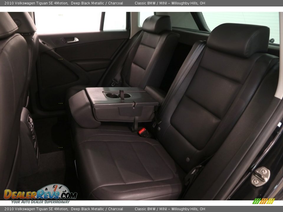 2010 Volkswagen Tiguan SE 4Motion Deep Black Metallic / Charcoal Photo #19