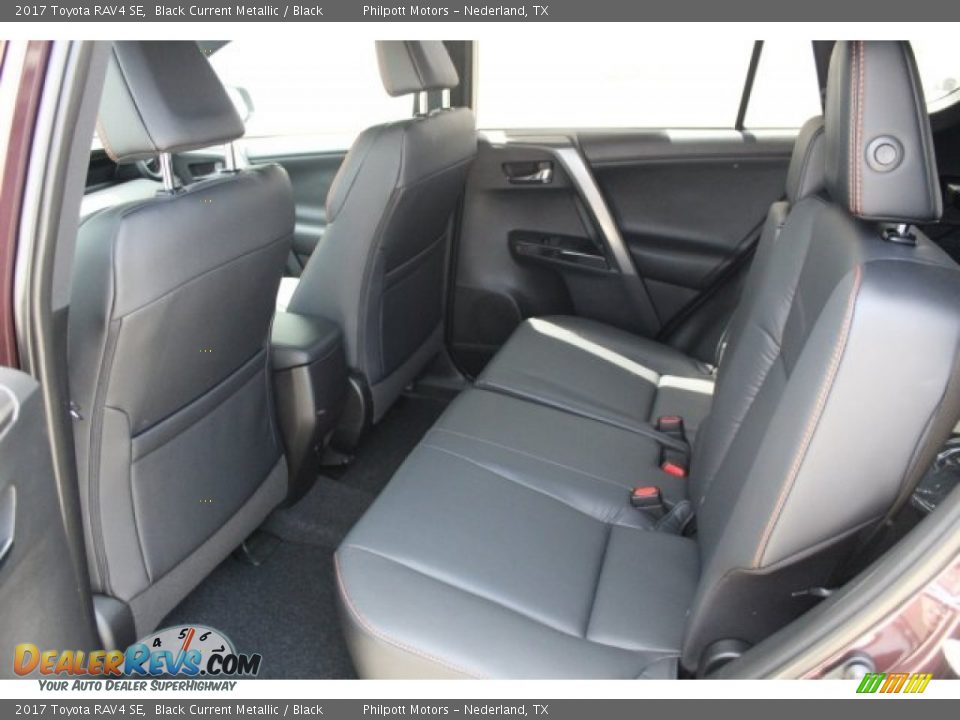 2017 Toyota RAV4 SE Black Current Metallic / Black Photo #24