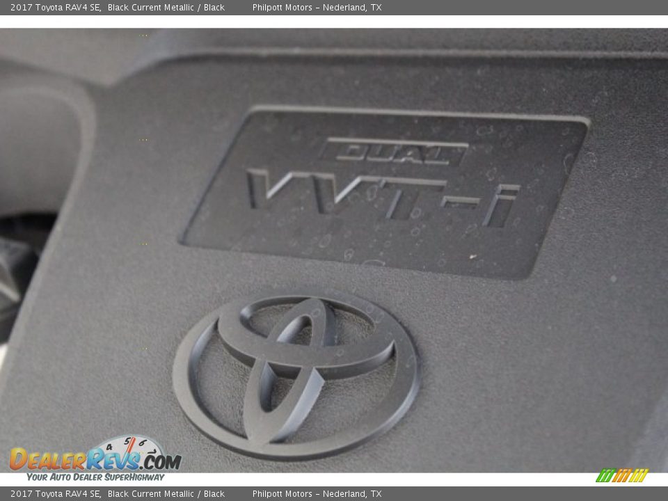 2017 Toyota RAV4 SE Black Current Metallic / Black Photo #29