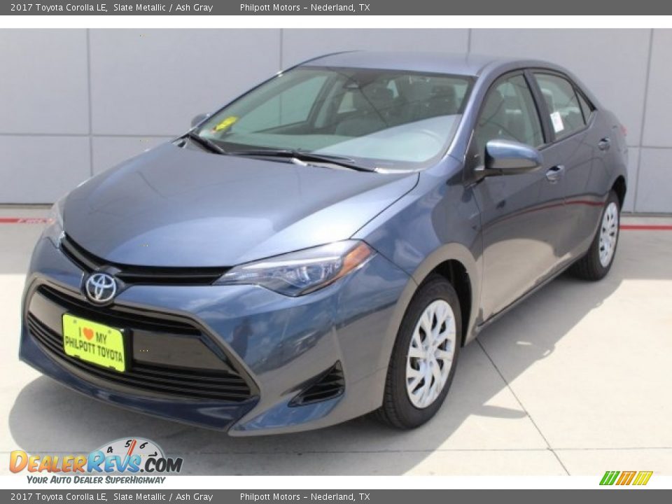 2017 Toyota Corolla LE Slate Metallic / Ash Gray Photo #4
