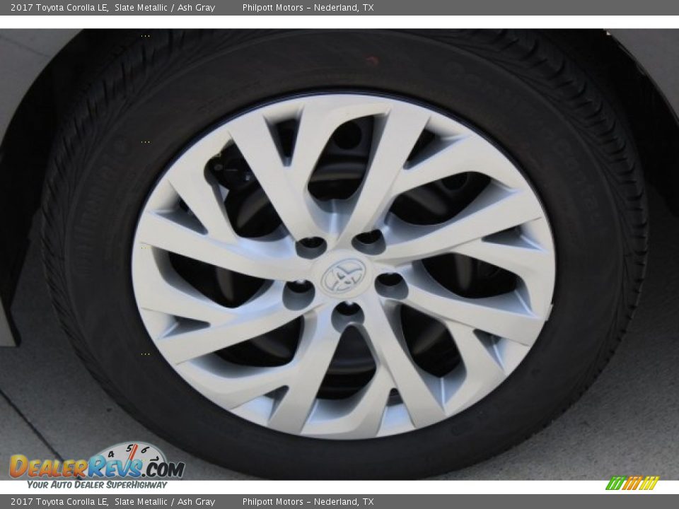 2017 Toyota Corolla LE Slate Metallic / Ash Gray Photo #5