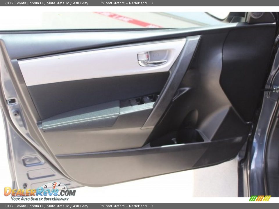 2017 Toyota Corolla LE Slate Metallic / Ash Gray Photo #8