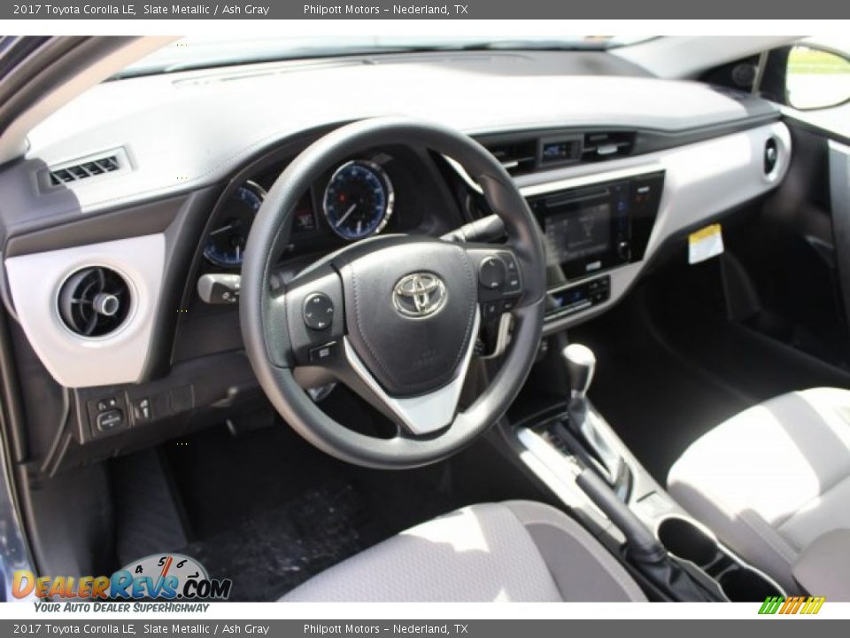 2017 Toyota Corolla LE Slate Metallic / Ash Gray Photo #9