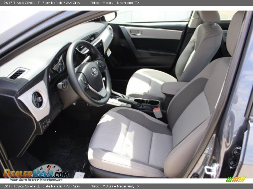 2017 Toyota Corolla LE Slate Metallic / Ash Gray Photo #10