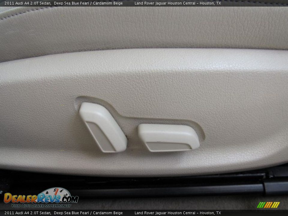 2011 Audi A4 2.0T Sedan Deep Sea Blue Pearl / Cardamom Beige Photo #19