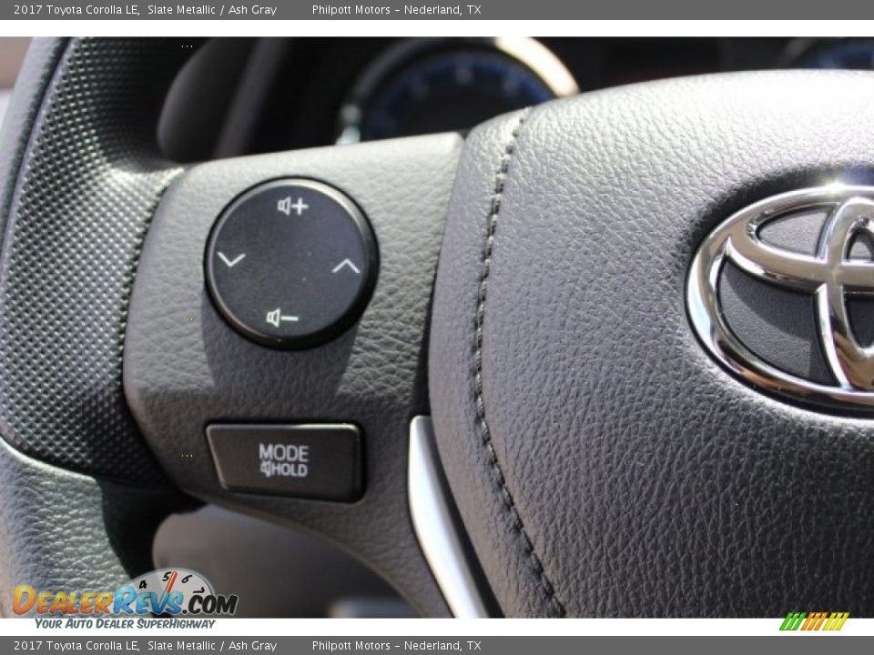 2017 Toyota Corolla LE Slate Metallic / Ash Gray Photo #14