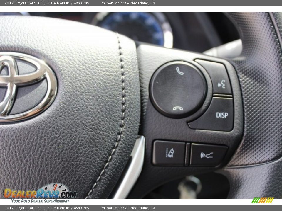 2017 Toyota Corolla LE Slate Metallic / Ash Gray Photo #15