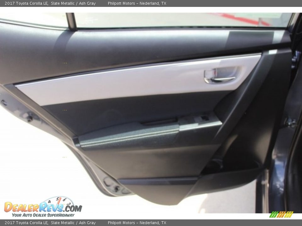2017 Toyota Corolla LE Slate Metallic / Ash Gray Photo #17