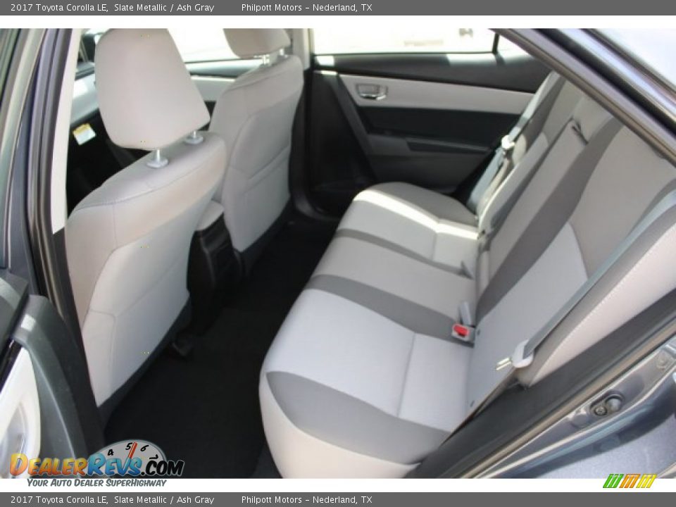 2017 Toyota Corolla LE Slate Metallic / Ash Gray Photo #18