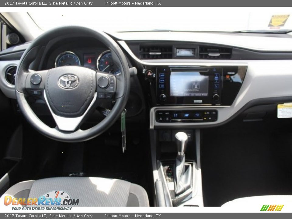 2017 Toyota Corolla LE Slate Metallic / Ash Gray Photo #19
