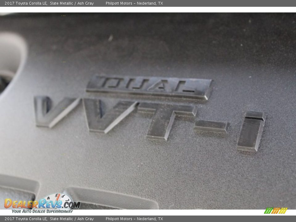 2017 Toyota Corolla LE Slate Metallic / Ash Gray Photo #23