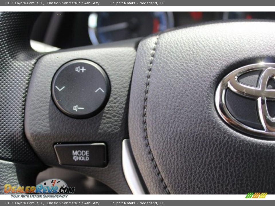 2017 Toyota Corolla LE Classic Silver Metalic / Ash Gray Photo #14