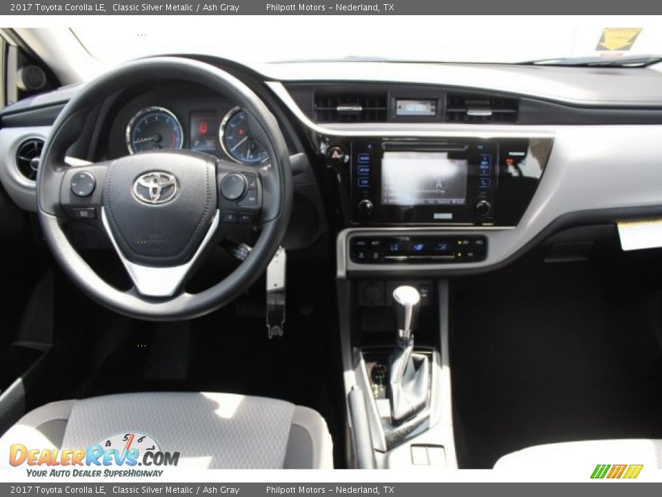 2017 Toyota Corolla LE Classic Silver Metalic / Ash Gray Photo #19