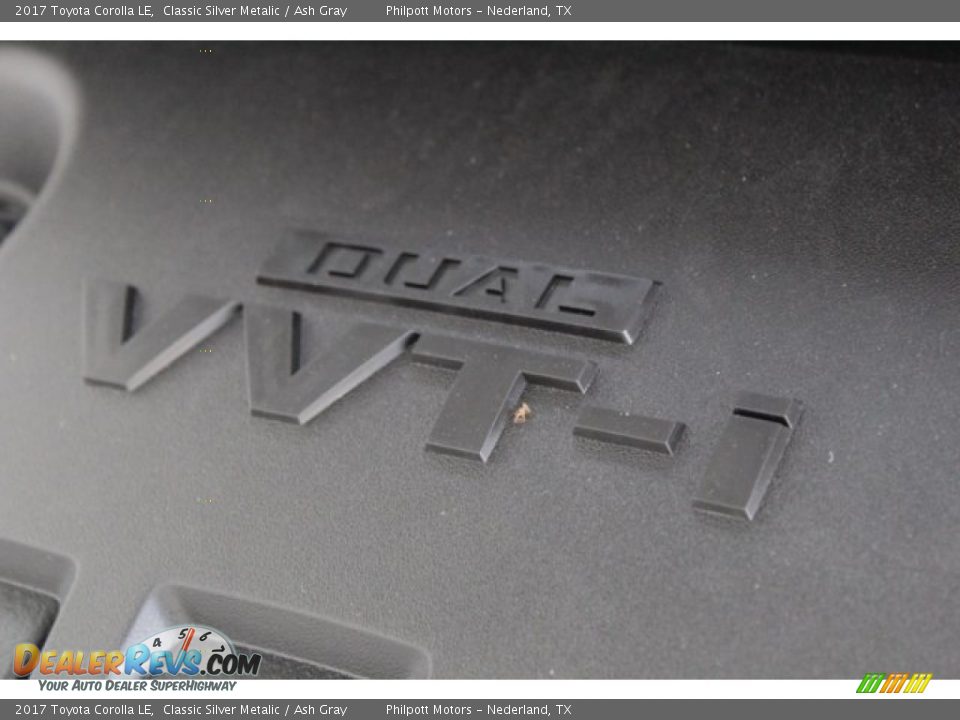 2017 Toyota Corolla LE Classic Silver Metalic / Ash Gray Photo #23