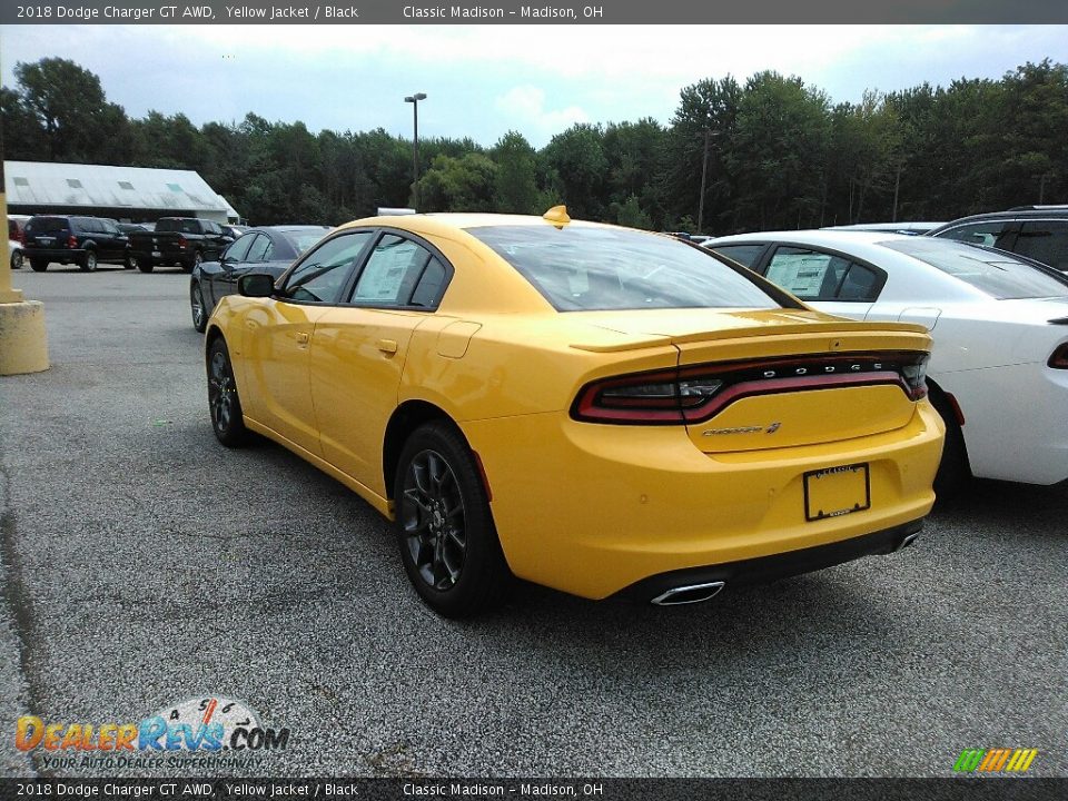 2018 Dodge Charger GT AWD Yellow Jacket / Black Photo 4