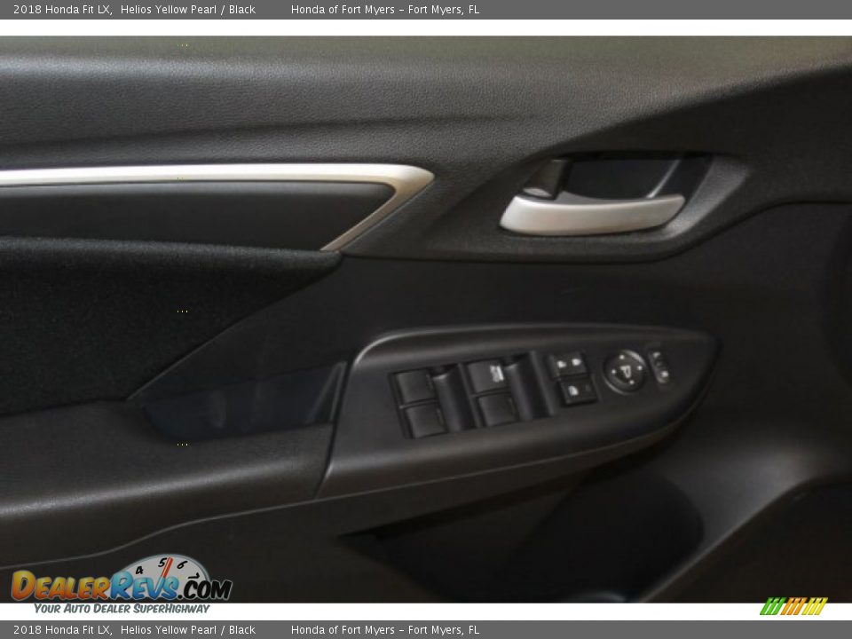 2018 Honda Fit LX Helios Yellow Pearl / Black Photo #9