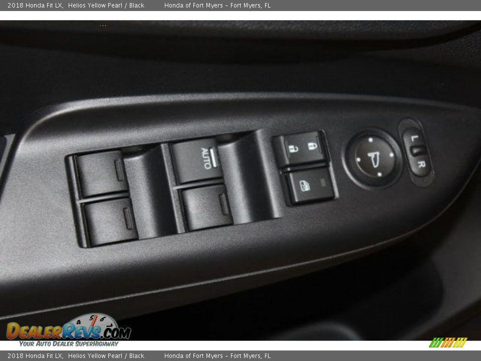 2018 Honda Fit LX Helios Yellow Pearl / Black Photo #10