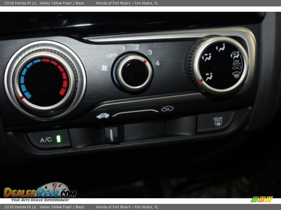 2018 Honda Fit LX Helios Yellow Pearl / Black Photo #19