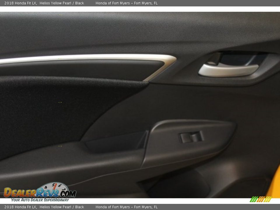 2018 Honda Fit LX Helios Yellow Pearl / Black Photo #21