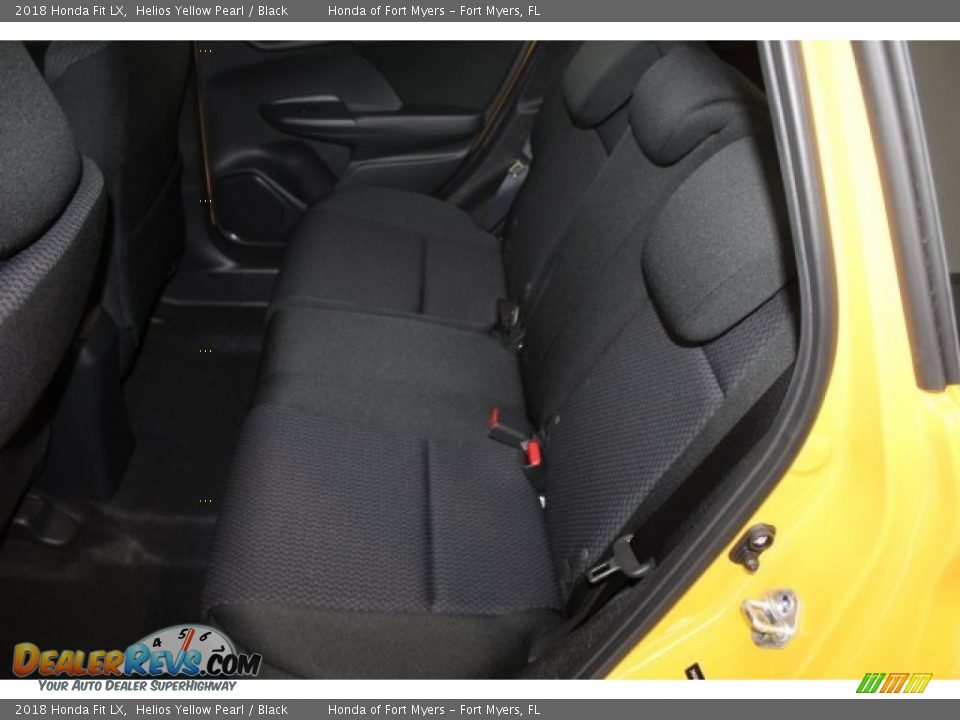 2018 Honda Fit LX Helios Yellow Pearl / Black Photo #22