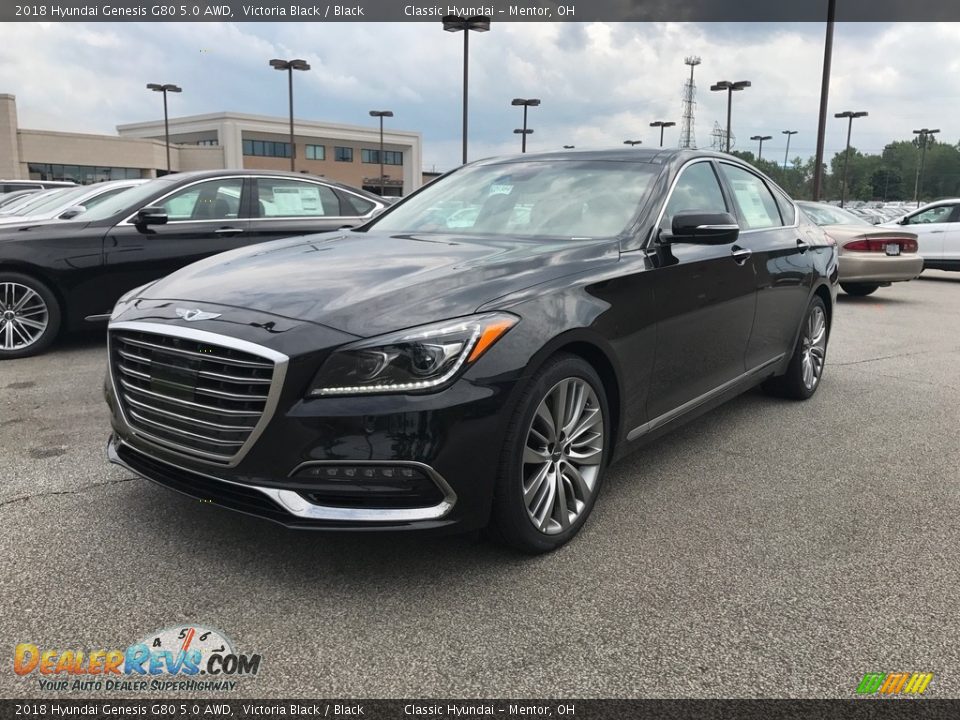 Front 3/4 View of 2018 Hyundai Genesis G80 5.0 AWD Photo #1