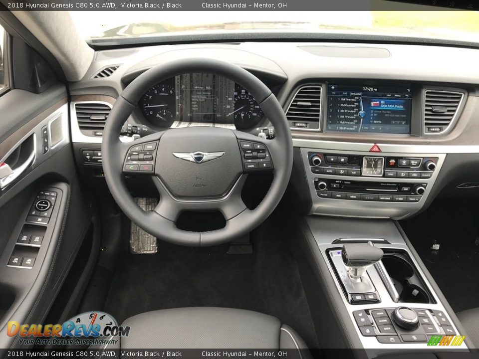 Dashboard of 2018 Hyundai Genesis G80 5.0 AWD Photo #3