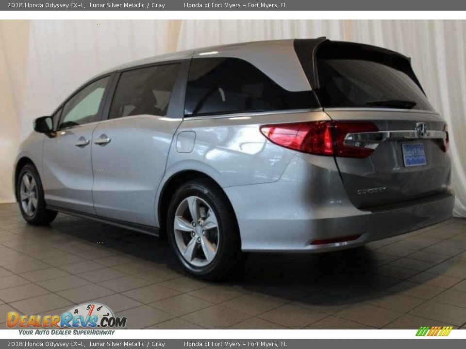 2018 Honda Odyssey EX-L Lunar Silver Metallic / Gray Photo #5