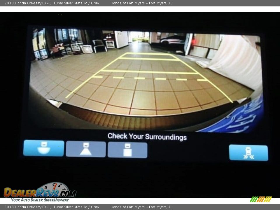 2018 Honda Odyssey EX-L Lunar Silver Metallic / Gray Photo #19