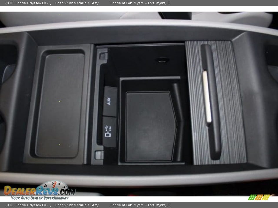 2018 Honda Odyssey EX-L Lunar Silver Metallic / Gray Photo #25