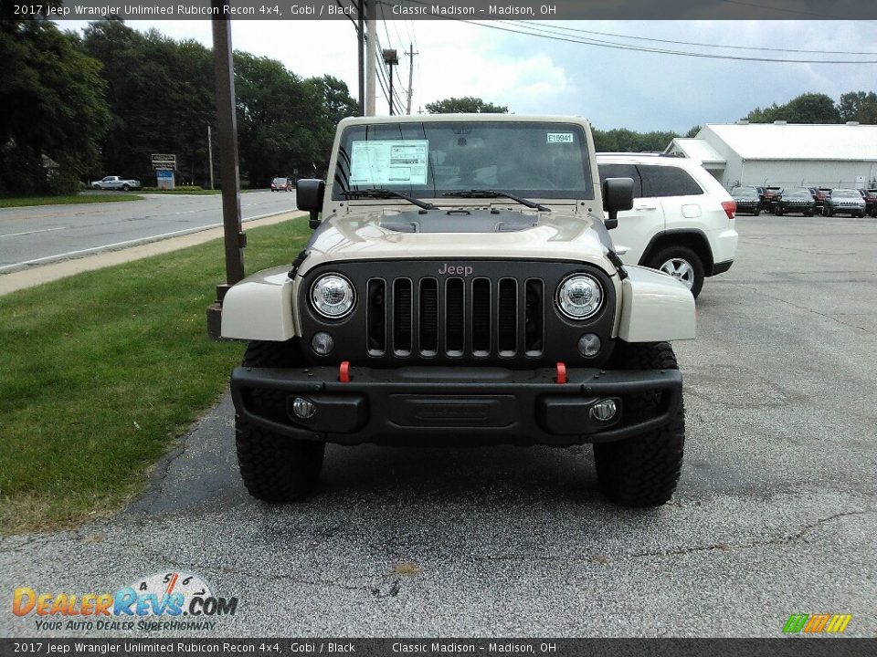 2017 Jeep Wrangler Unlimited Rubicon Recon 4x4 Gobi / Black Photo #2