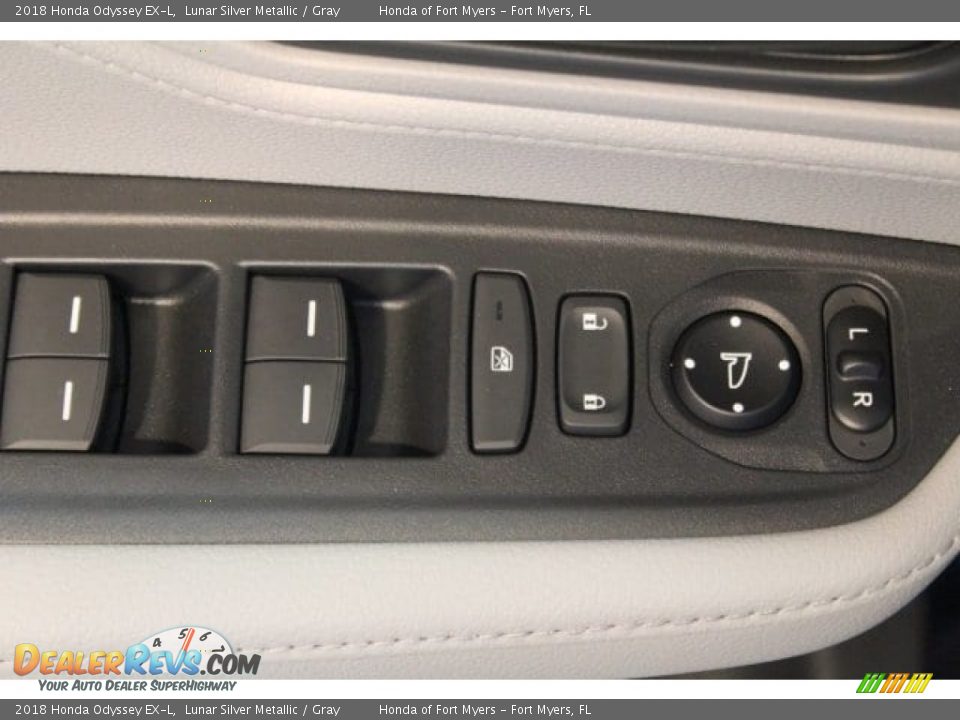 2018 Honda Odyssey EX-L Lunar Silver Metallic / Gray Photo #11