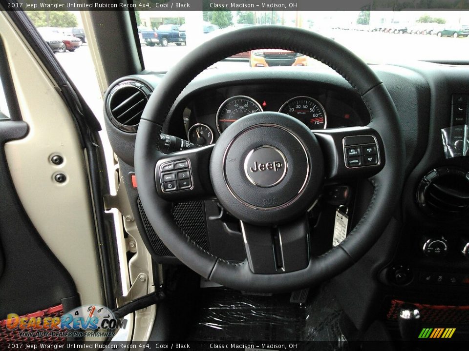 2017 Jeep Wrangler Unlimited Rubicon Recon 4x4 Gobi / Black Photo #11