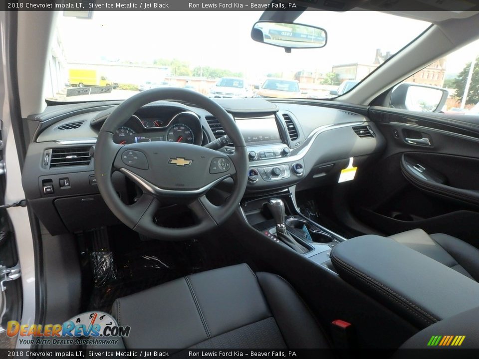 Jet Black Interior - 2018 Chevrolet Impala LT Photo #12