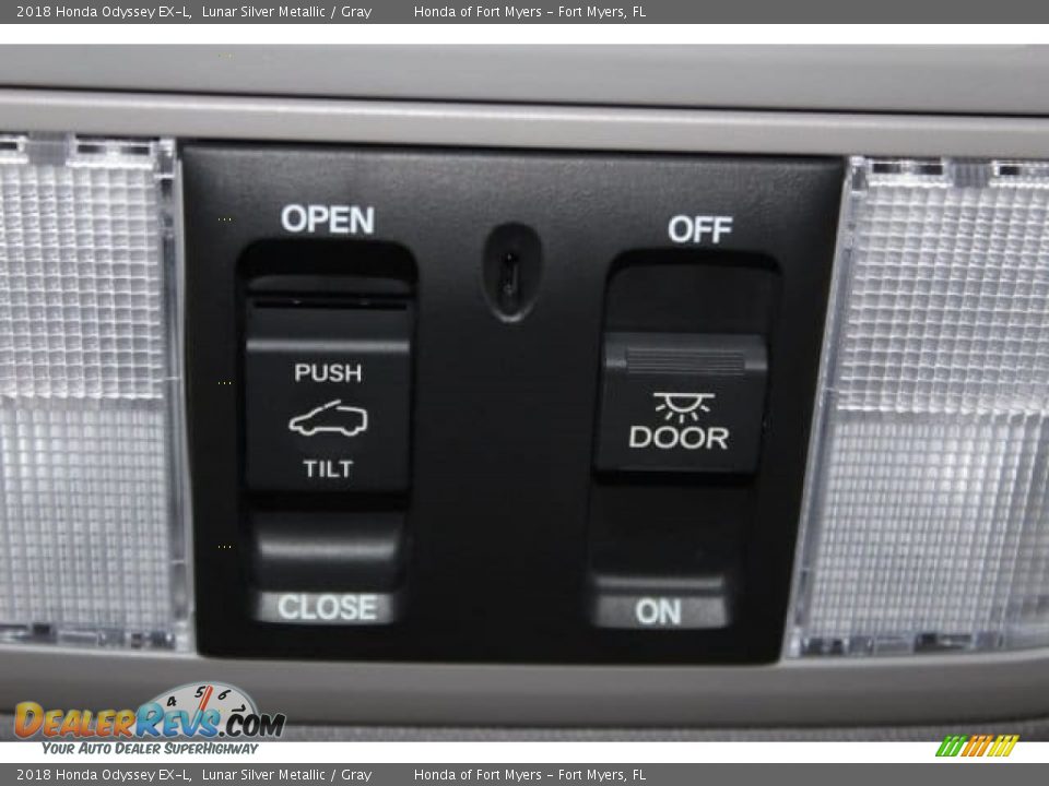 2018 Honda Odyssey EX-L Lunar Silver Metallic / Gray Photo #26