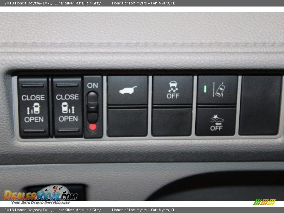 2018 Honda Odyssey EX-L Lunar Silver Metallic / Gray Photo #27