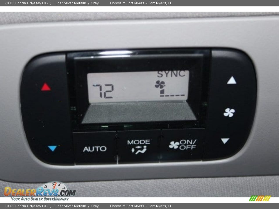 2018 Honda Odyssey EX-L Lunar Silver Metallic / Gray Photo #29