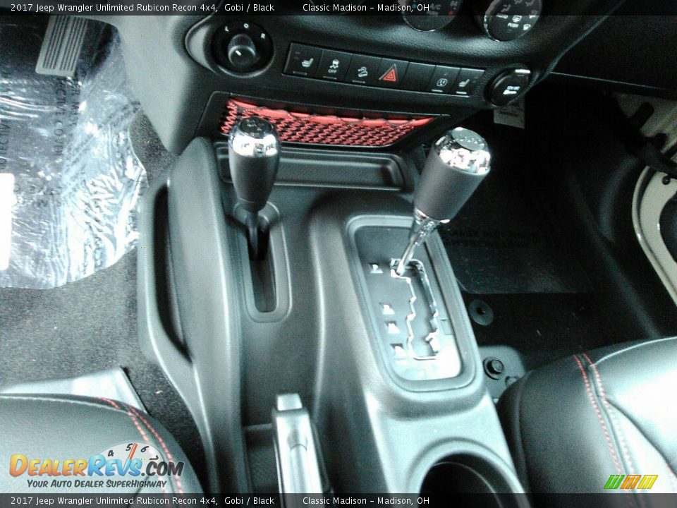 2017 Jeep Wrangler Unlimited Rubicon Recon 4x4 Gobi / Black Photo #17