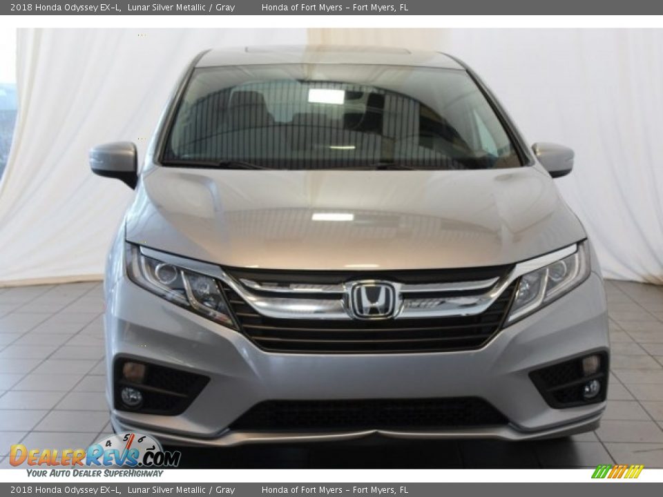 2018 Honda Odyssey EX-L Lunar Silver Metallic / Gray Photo #3
