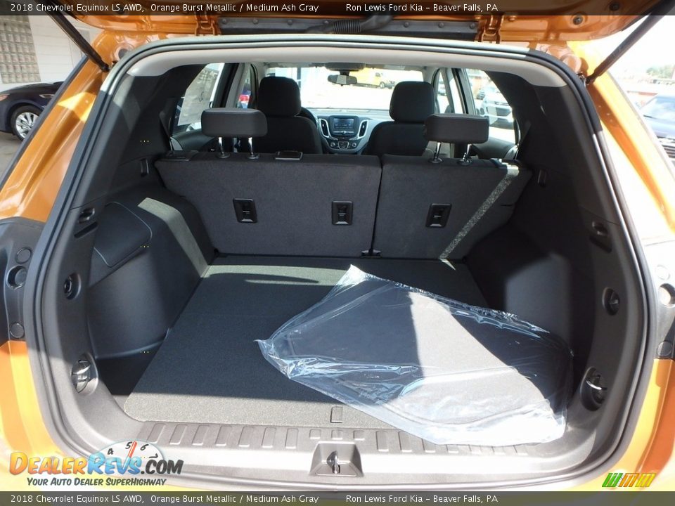 2018 Chevrolet Equinox LS AWD Orange Burst Metallic / Medium Ash Gray Photo #4