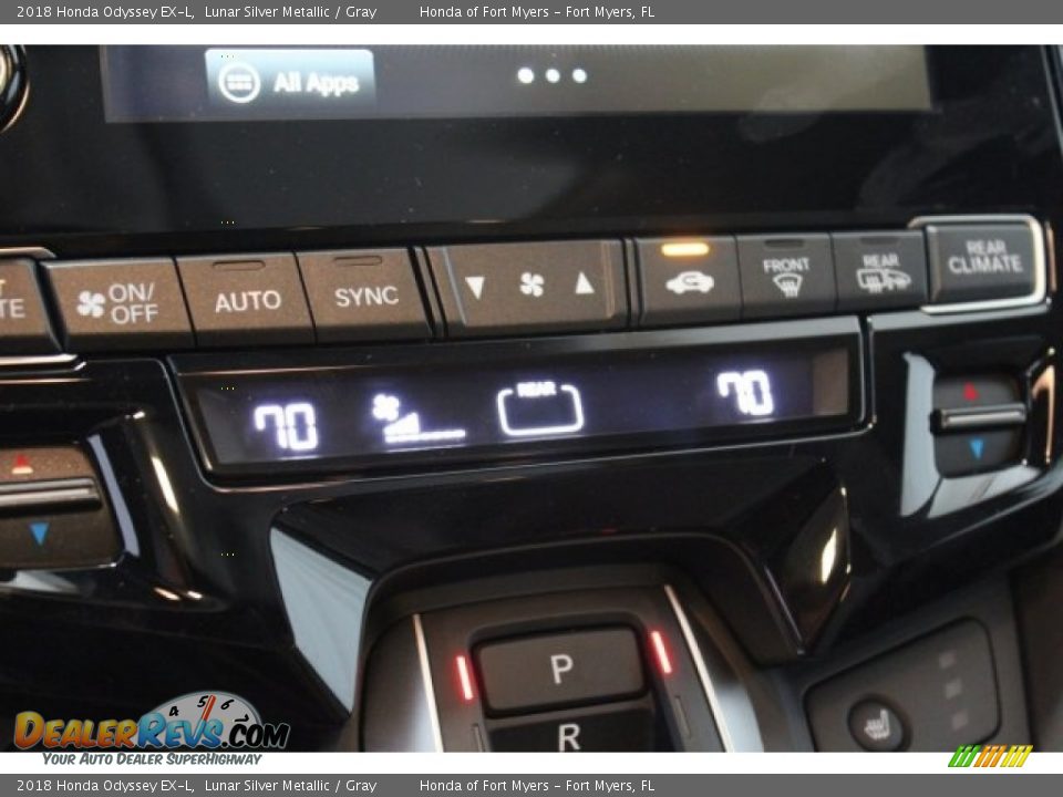 2018 Honda Odyssey EX-L Lunar Silver Metallic / Gray Photo #20