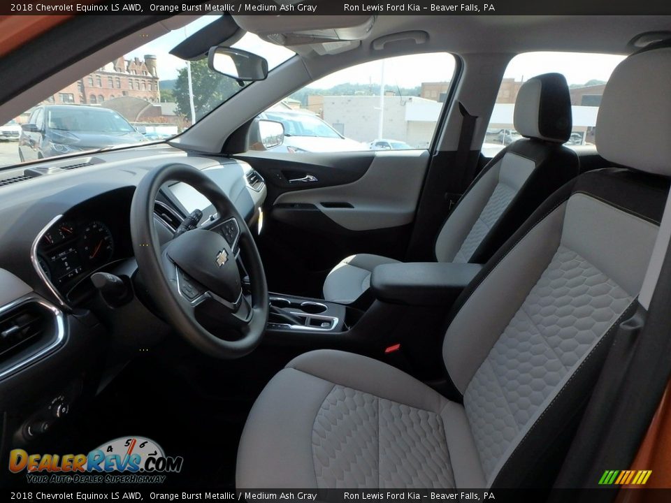 2018 Chevrolet Equinox LS AWD Orange Burst Metallic / Medium Ash Gray Photo #11