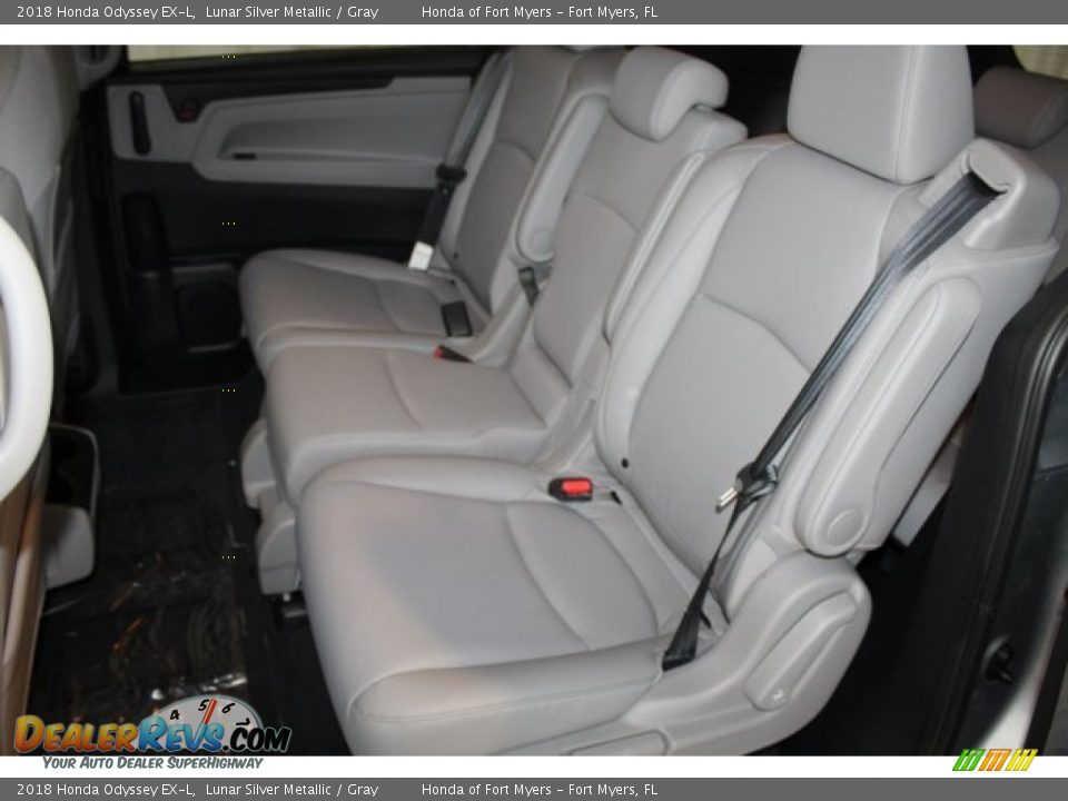 2018 Honda Odyssey EX-L Lunar Silver Metallic / Gray Photo #23